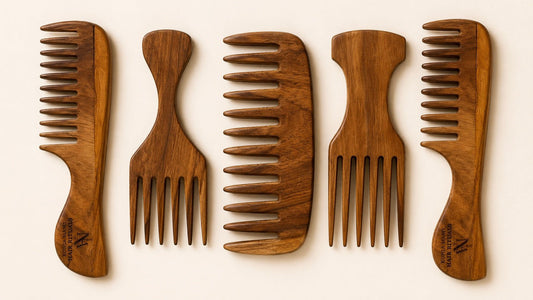 The Touch of Teak: Why a Wooden Comb changes the Form of your Hair - Nomad Amara