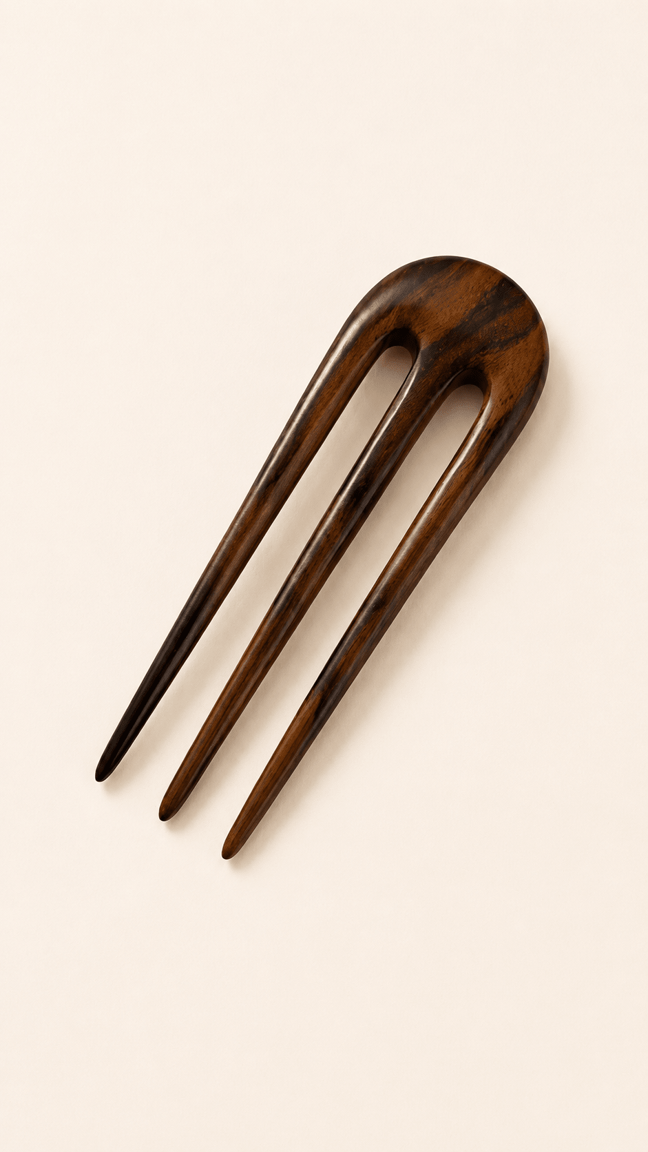 Dewi Wooden Hair Fork in Rosewood | Nomad Amara