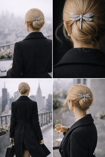 Liby Dragonfly Metal French Pin | Nomad Amara