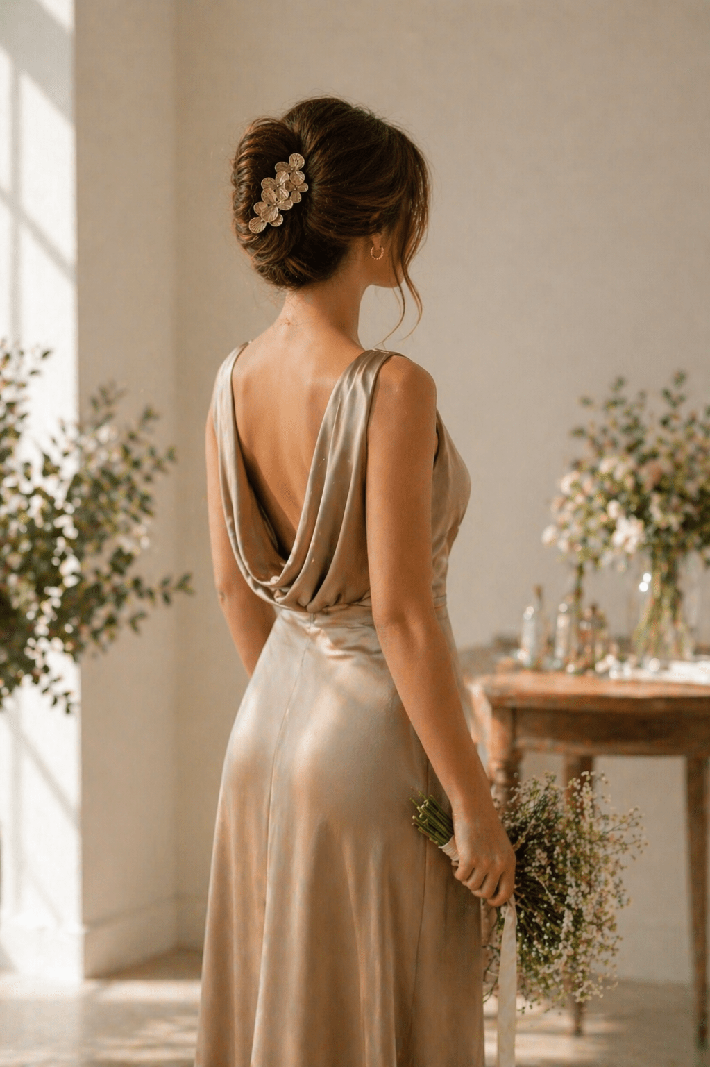 Nenet Petal Gold Hair Fork | Nomad Amara