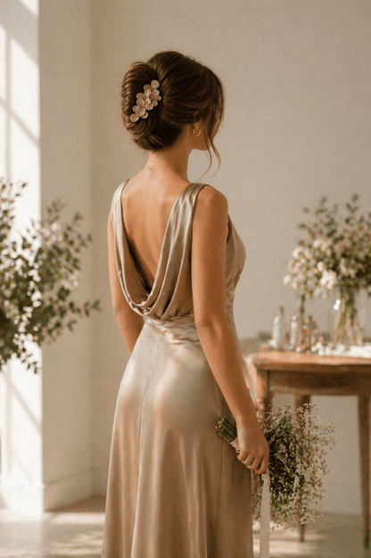 Nenet Petal Gold Hair Fork | Nomad Amara