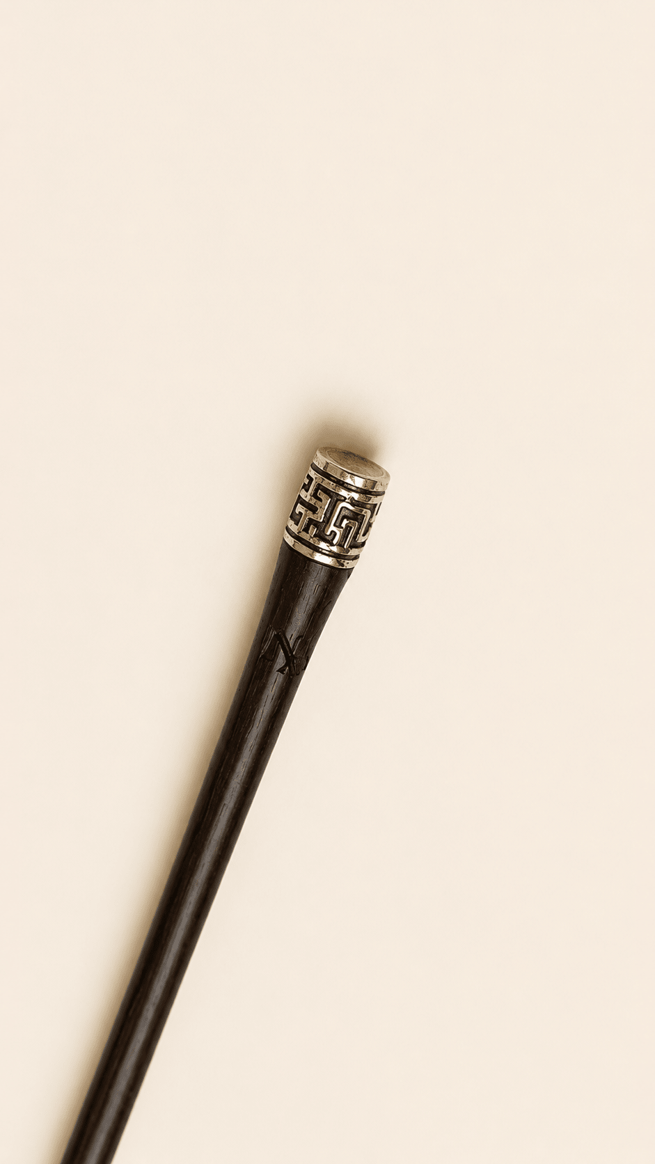 Odin | Viking Hair Stick for Men | Alpaca Silver | Nomad Amara