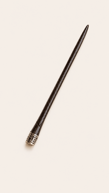 Odin | Viking Hair Stick for Men | Alpaca Silver | Nomad Amara
