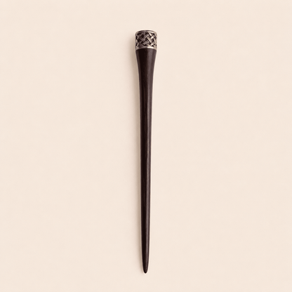 Ragnar Viking Hair Stick for Men | Alpaca Silver Man Bun Pin | Nomad Amara