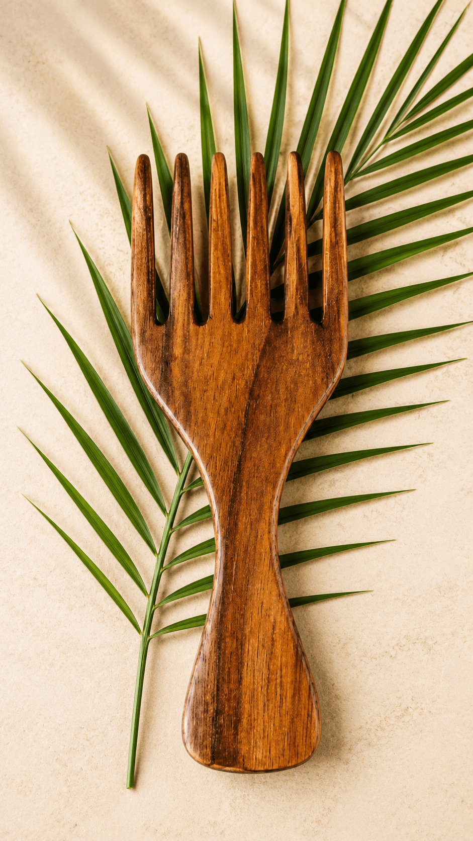 The Pocket Volumizing Teak Wood Comb | Nomad Amara